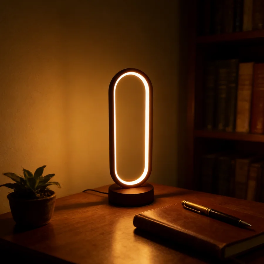 Ring Light Desk Small - مصباح طاولة واحد، مصباح طاولة حلقي