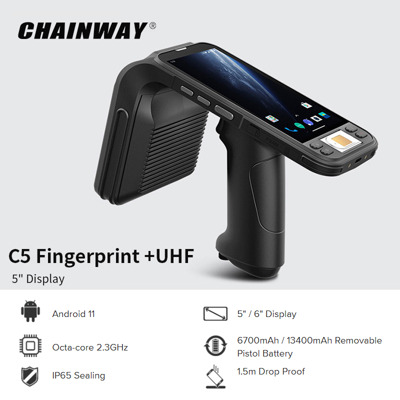 Chainway C5 IP65 مقاوم للماء ي - مراجعة Fingerprint Reader Usb وسعره