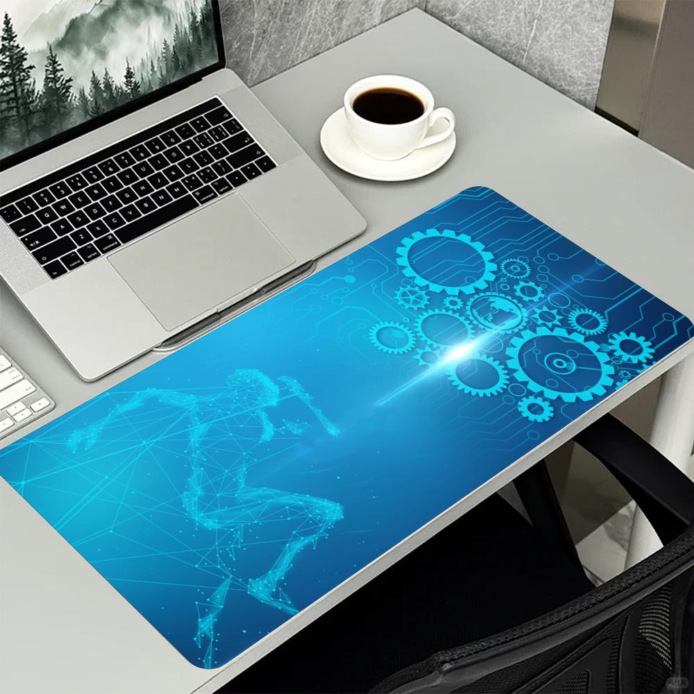 بساط فأرة ممدد بنمط تروس من بل - مراجعة Office Tech Gear وسعره