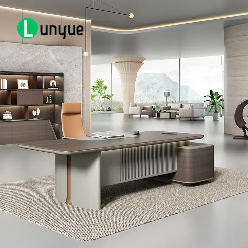 مكتب تنفيذي فاخر وعصري على شكل - مراجعة Office Tech And Management وسعره