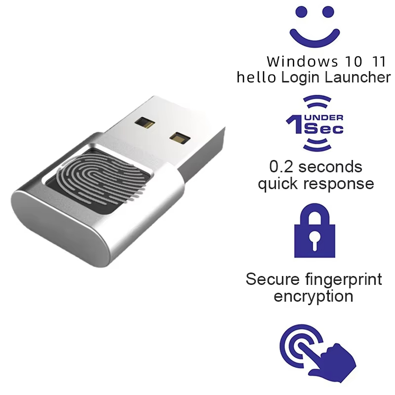 قارئ بصمات الأصابع USB لـ Wind - مراجعة Fingerprint Reader Usb وسعره