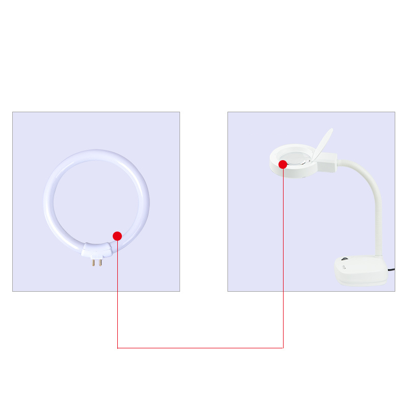 أنابيب حلقية T4 مضادة للأربعة  - مراجعة Ring Light Desk Small وسعره