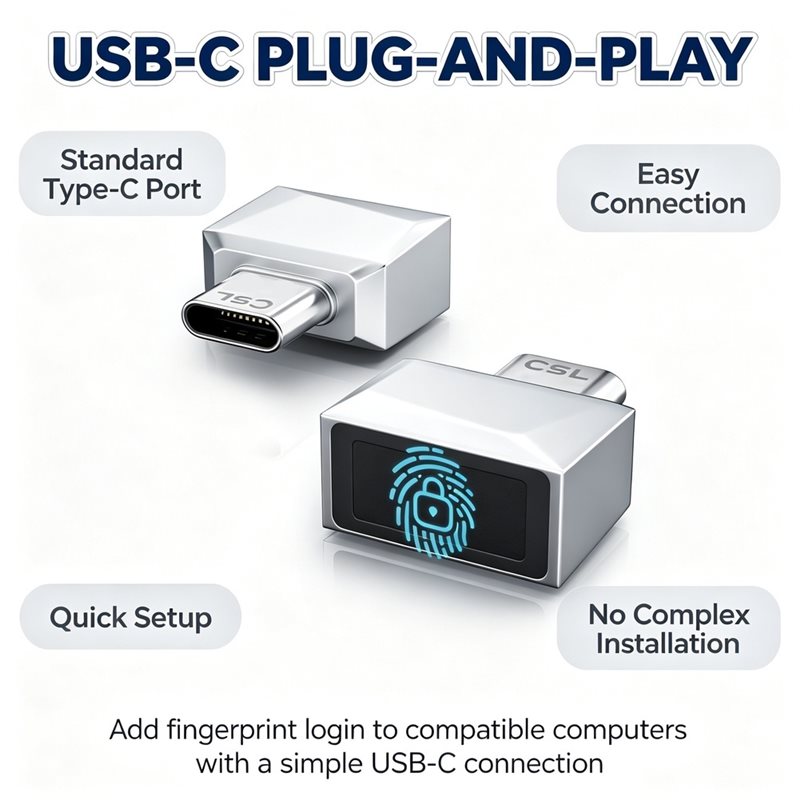 وحدة قارئ بصمات الأصابع عبر US - مراجعة Fingerprint Reader Usb وسعره