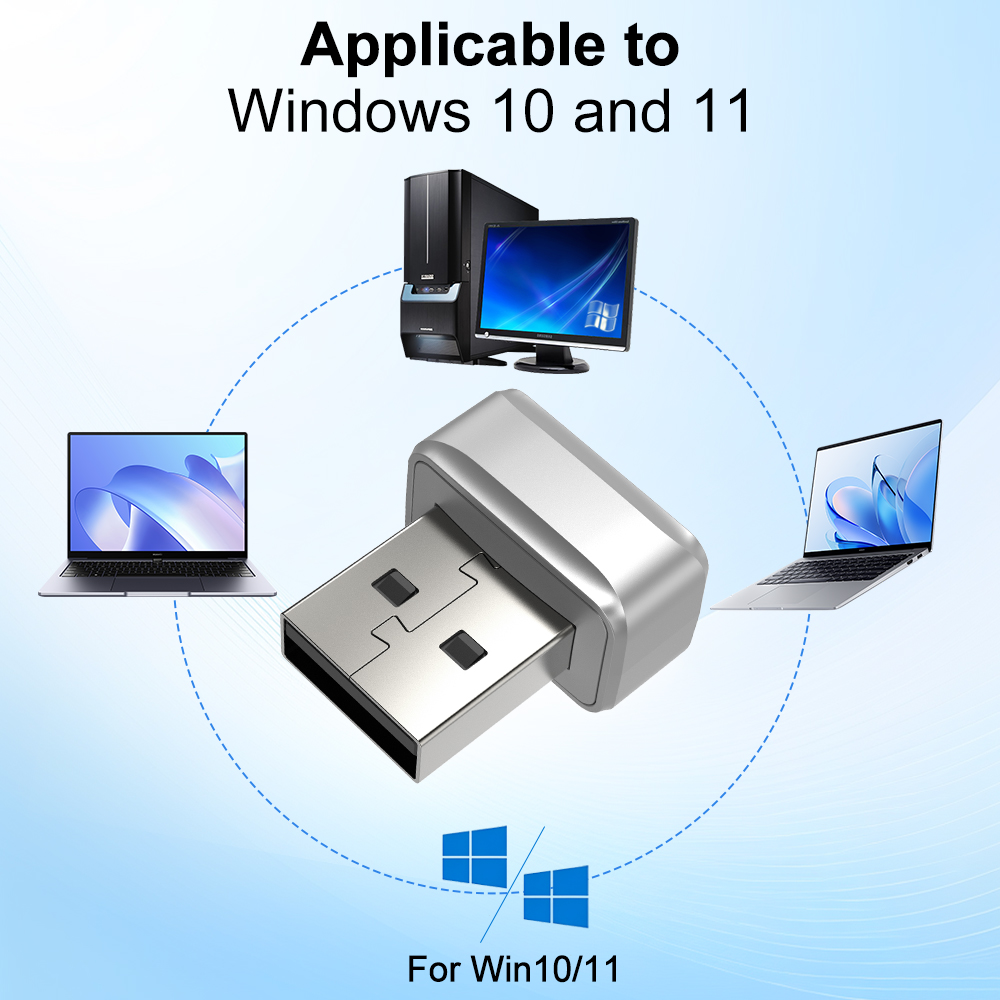 ماسح بصمات الأصابع عبر USB لنظ - مراجعة Fingerprint Reader Usb وسعره