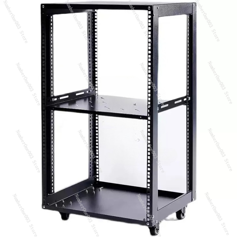 خزانة شبكة مفتوحة 18U/12U - رف - مراجعة Server Rack Shelf وسعره