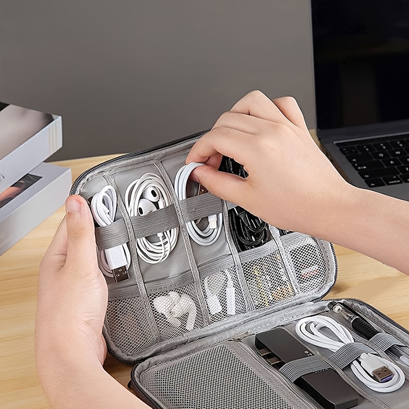 حقيبة تنظيم كابلات السفر متعدد - مراجعة Office Tech Gear وسعره