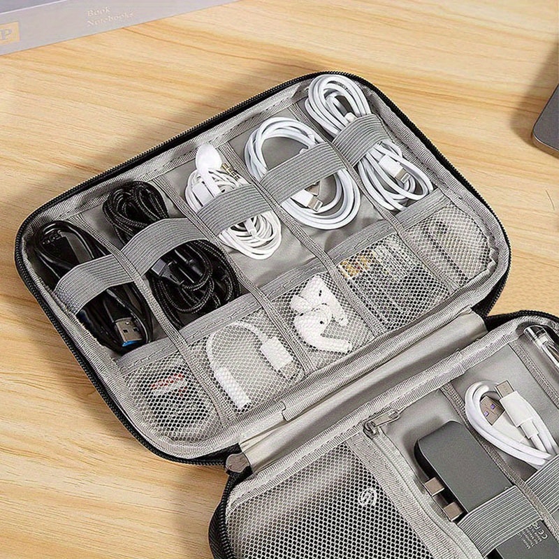 حقيبة تنظيم كابلات السفر متعدد - مراجعة Office Tech Gear وسعره