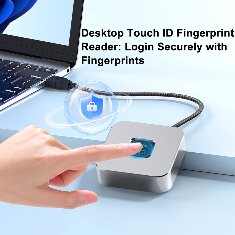 قارئ بصمات الأصابع USB مع كابل - مراجعة Fingerprint Reader Usb وسعره