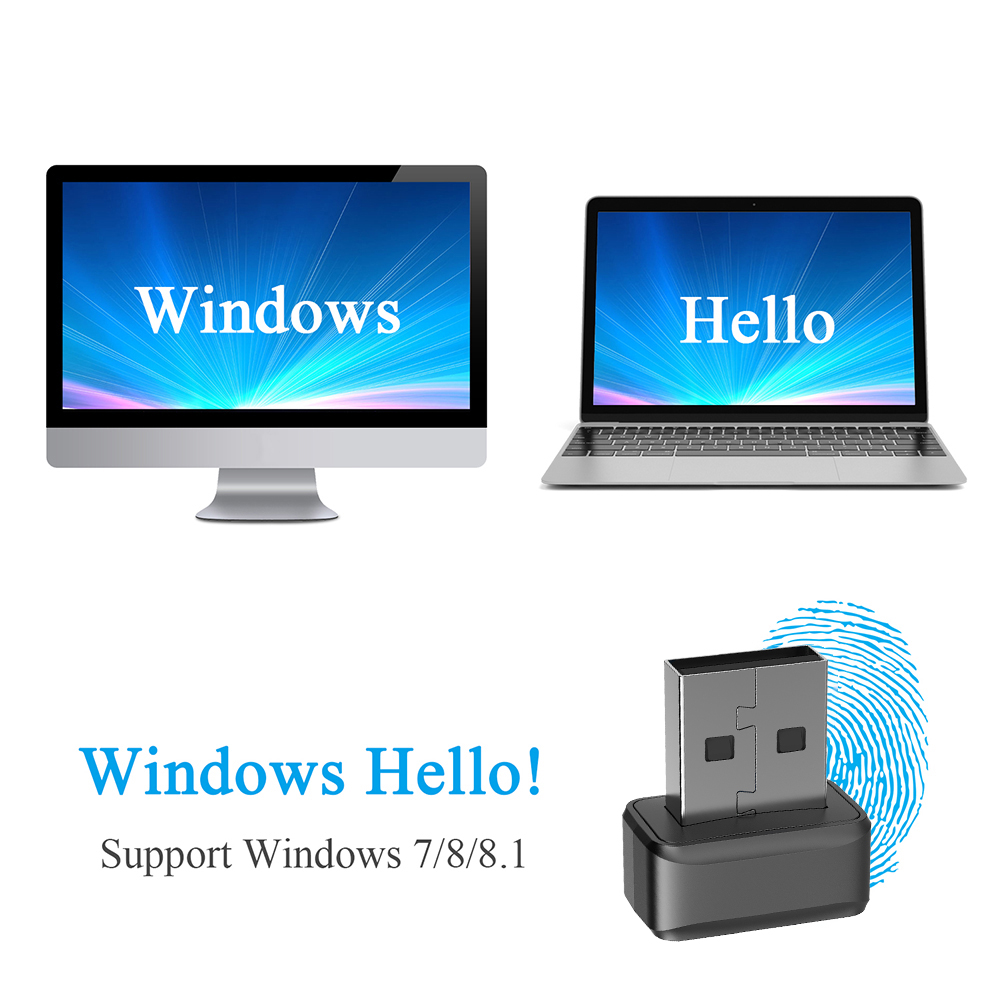 قارئ مفاتيح بصمة الإصبع USB ،  - مراجعة Fingerprint Reader Usb وسعره