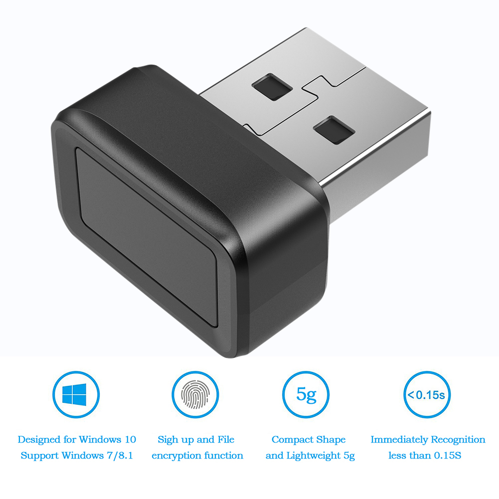 قارئ مفاتيح بصمة الإصبع USB ،  - مراجعة Fingerprint Reader Usb وسعره